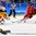 GANGNEUNG, SOUTH KOREA - FEBRUARY 25: Olympic Athletes from Russia's Ilya Kovalchuk #71 stickhandles the puck in on Germany's Danny Aus Den Birken #33 with Patrick Reimer #37 chasing during gold medal round action at the PyeongChang 2018 Olympic Winter Games. (Photo by Matt Zambonin/HHOF-IIHF Images)

